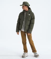 Boys’ North Down Hooded Jacket New Taupe Green
