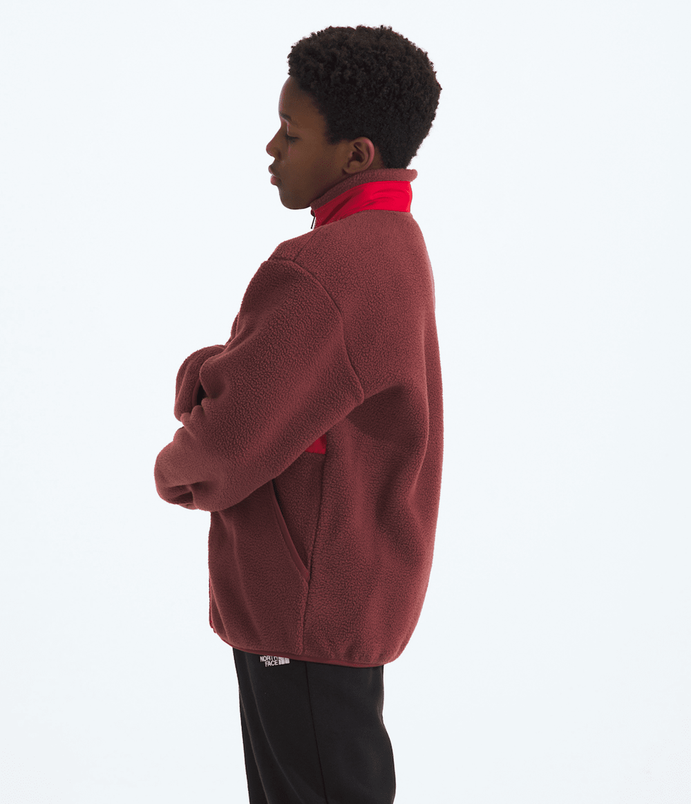 Boys’ Yumiori Full-Zip Jacket Sumac/TNF Red