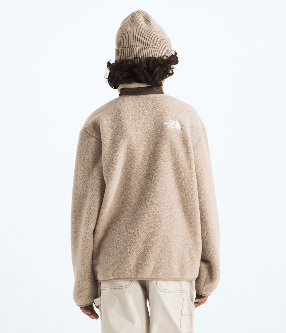 Boys’ Yumiori Full-Zip Jacket Mushroom Grey/Smokey Brown