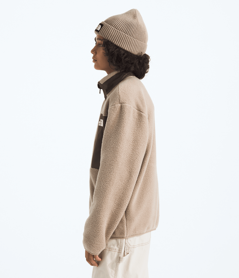 Boys’ Yumiori Full-Zip Jacket Mushroom Grey/Smokey Brown