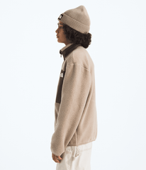 Boys’ Yumiori Full-Zip Jacket Mushroom Grey/Smokey Brown