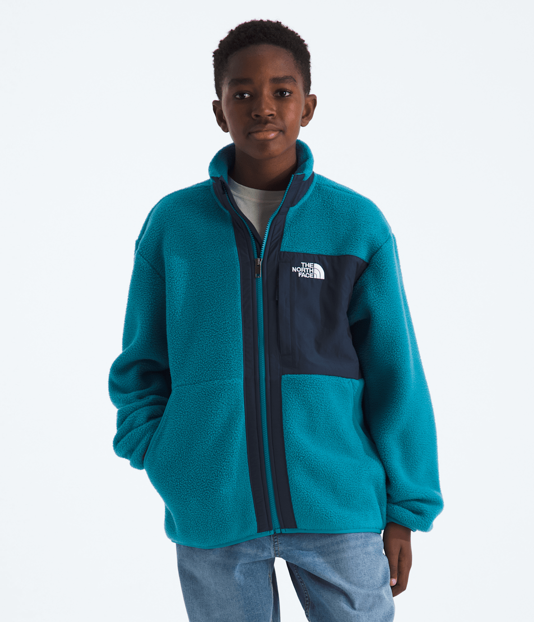 Boys’ Yumiori Full-Zip Jacket Dusk Blue/Summit Navy
