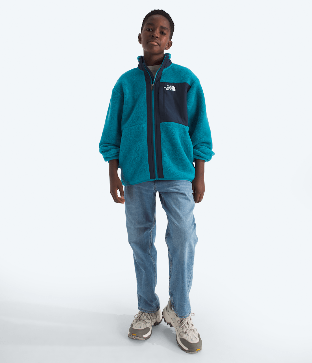 Boys’ Yumiori Full-Zip Jacket Dusk Blue/Summit Navy
