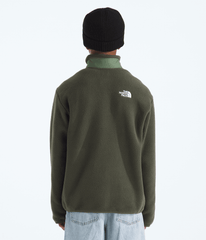 Boys’ Yumiori Full-Zip Jacket New Taupe Green/Bark Mist