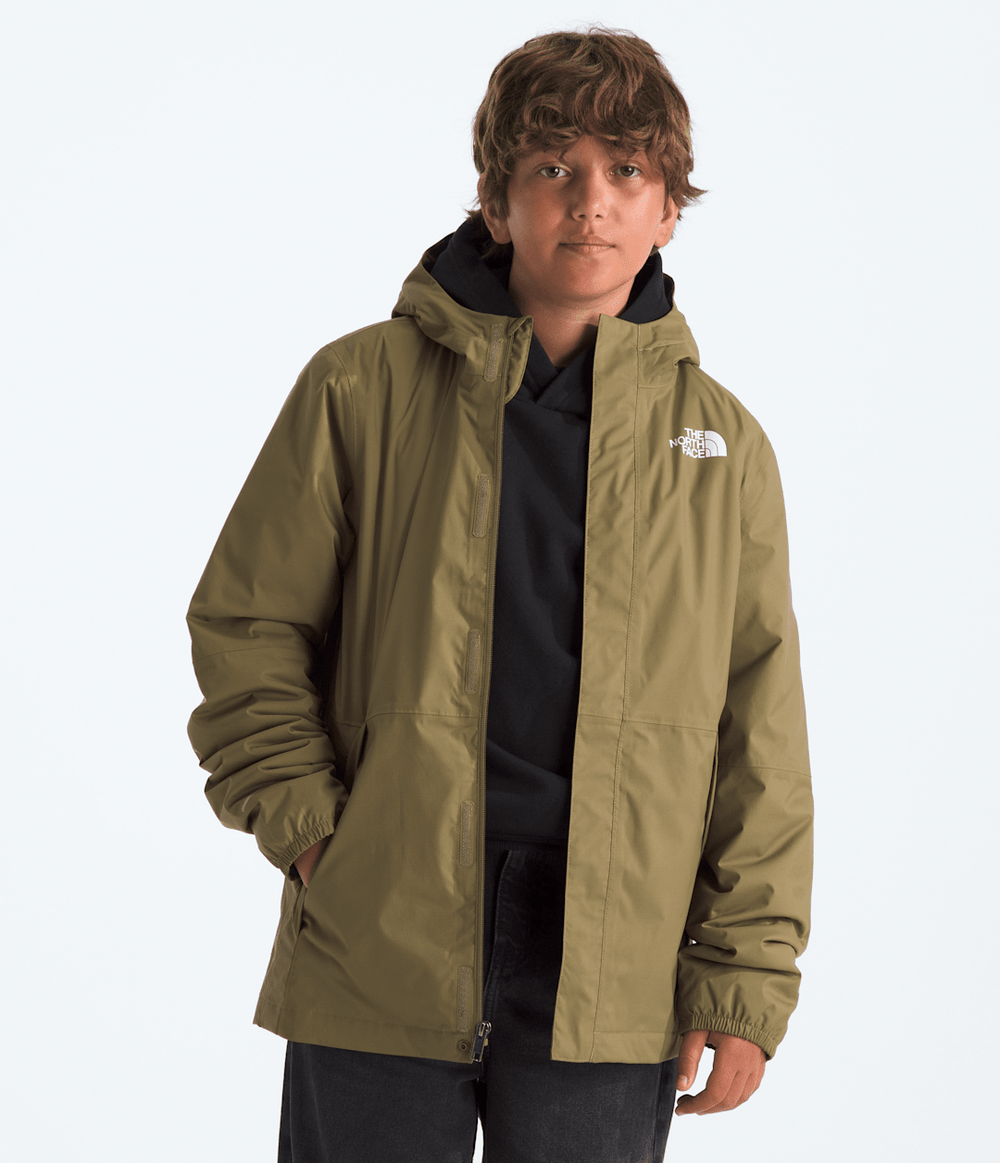 Boys’ Warm Antora Rain Jacket Cedar