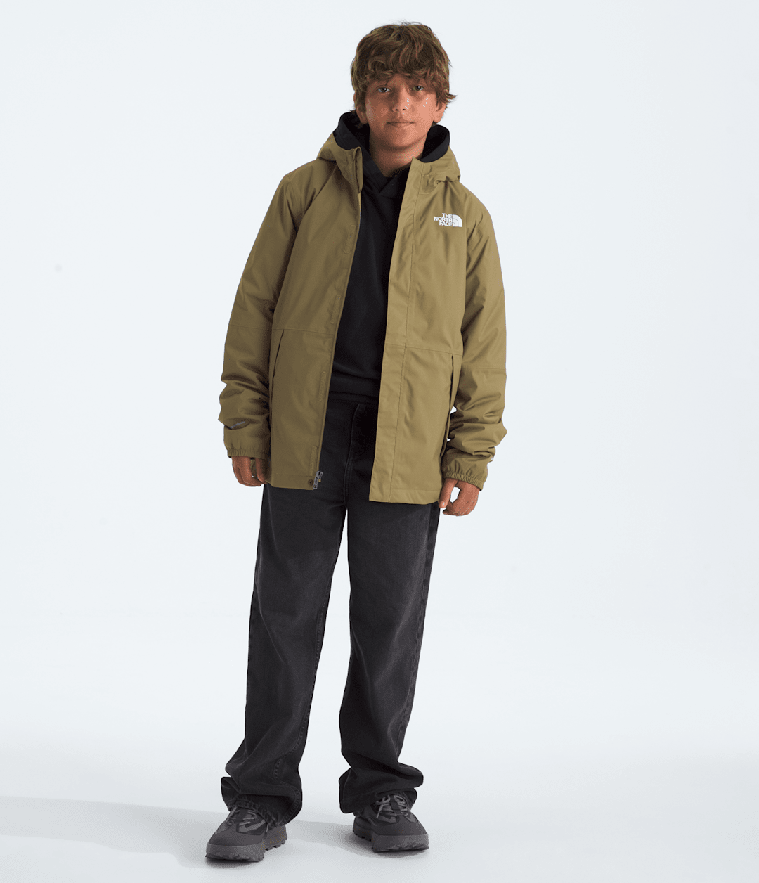 Boys’ Warm Antora Rain Jacket Cedar