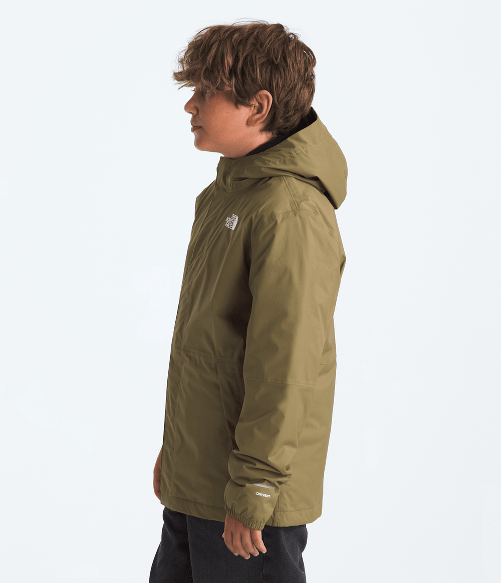 Boys’ Warm Antora Rain Jacket Cedar