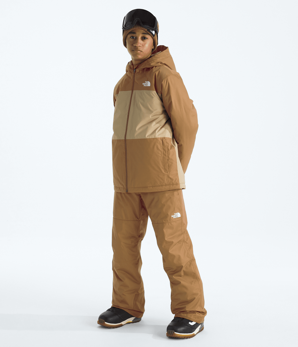 Boys’ Freedom Insulated Jacket Utility Brown/Khaki Stone