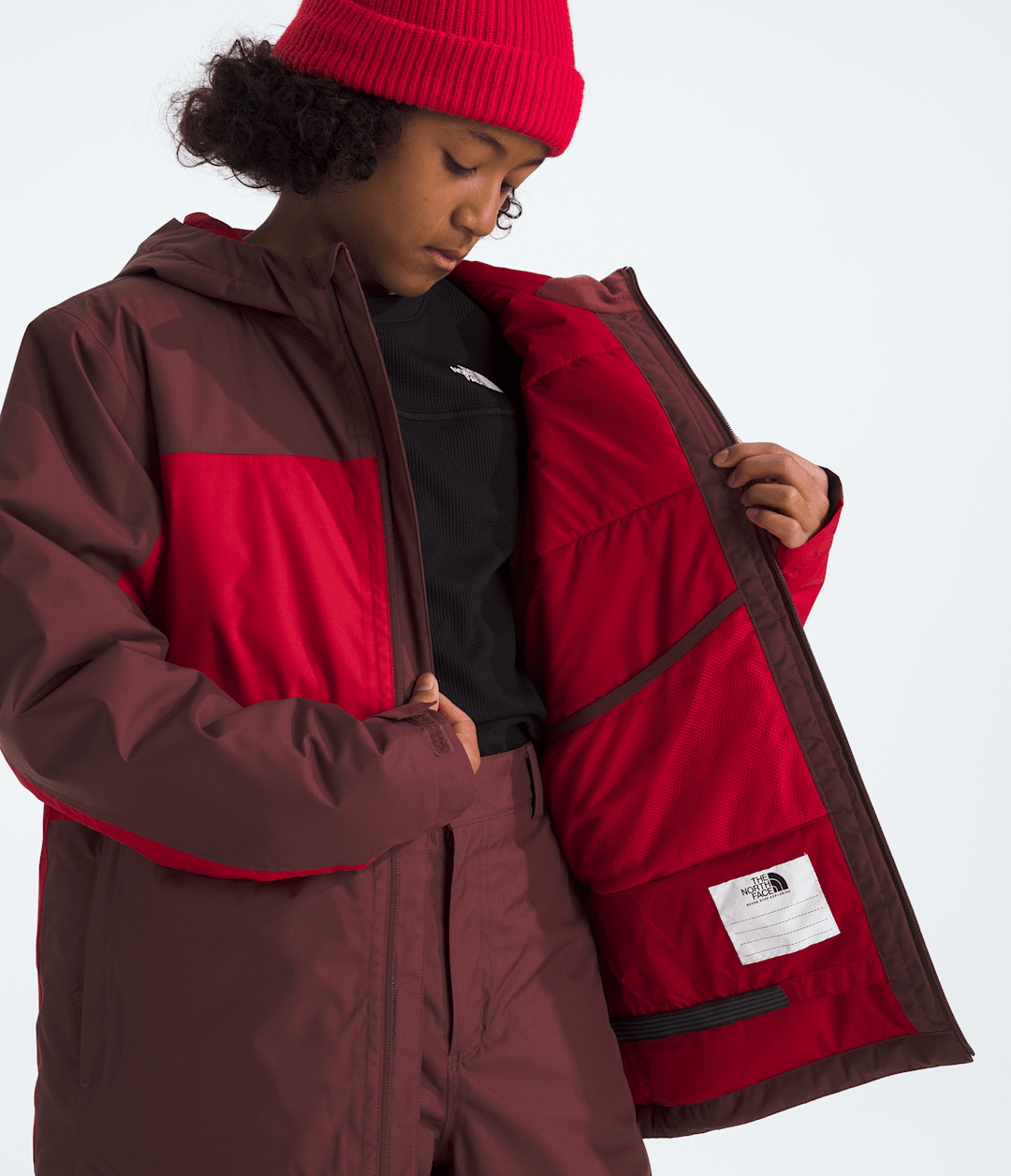 Boys’ Freedom Insulated Jacket Sumac/TNF Red