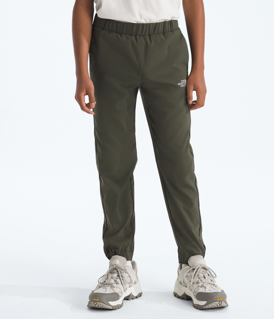 Boys’ On The Trail Pants New Taupe Green/Silver Reflective