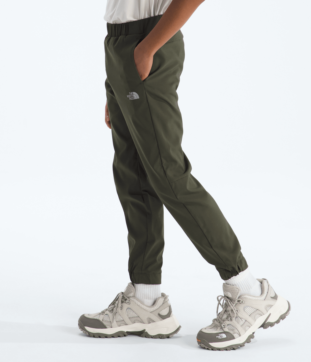 Boys’ On The Trail Pants New Taupe Green/Silver Reflective