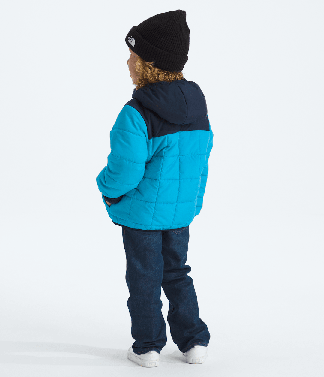 Kids’ Reversible Shasta Full-Zip Hooded Jacket Meridian Blue/Summit Navy