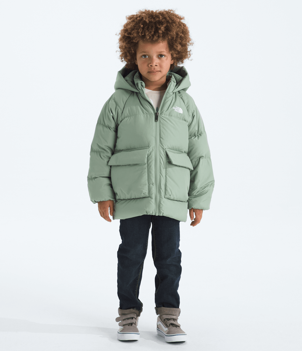 Kids’ North Down Fleece-Lined Parka Slate Moss