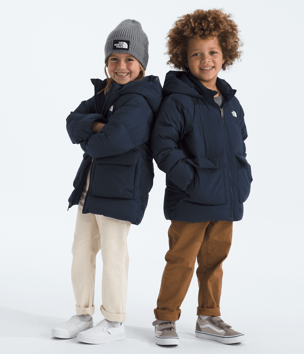 Kids’ North Down Fleece-Lined Parka Summit Navy/Summit Navy