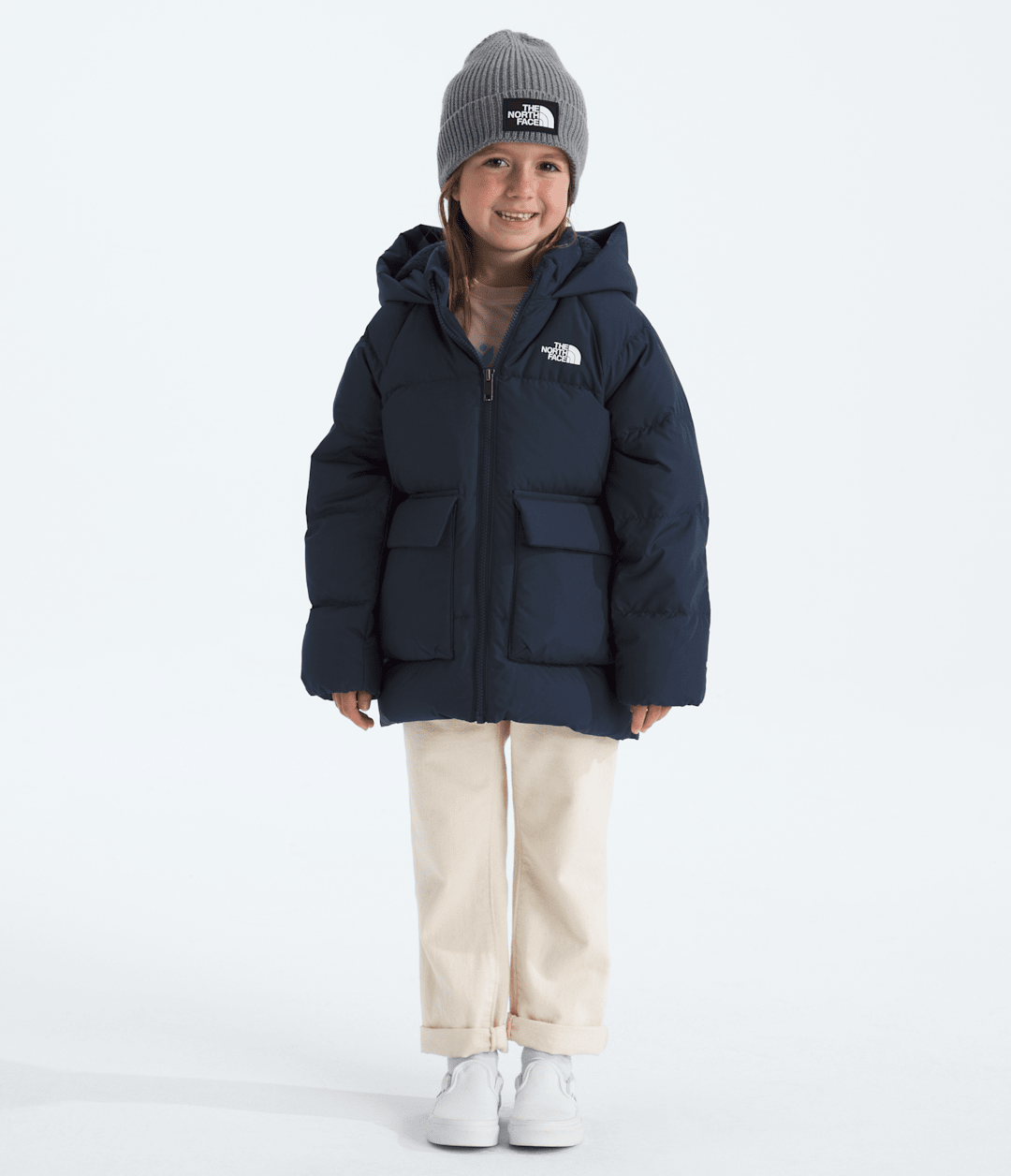 Kids’ North Down Fleece-Lined Parka Summit Navy/Summit Navy