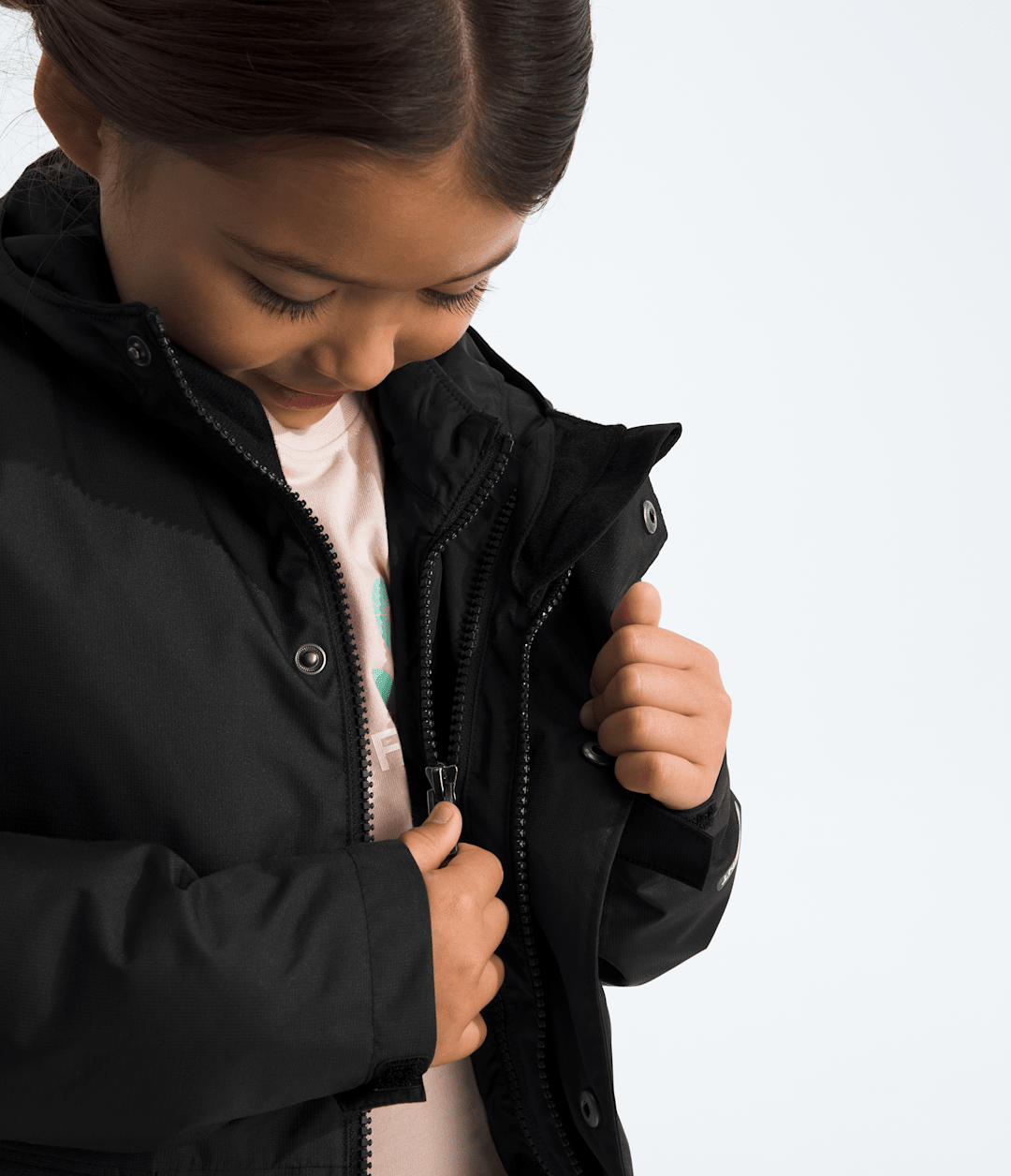 Kids’ North Down Triclimate® TNF Black/TNF Black