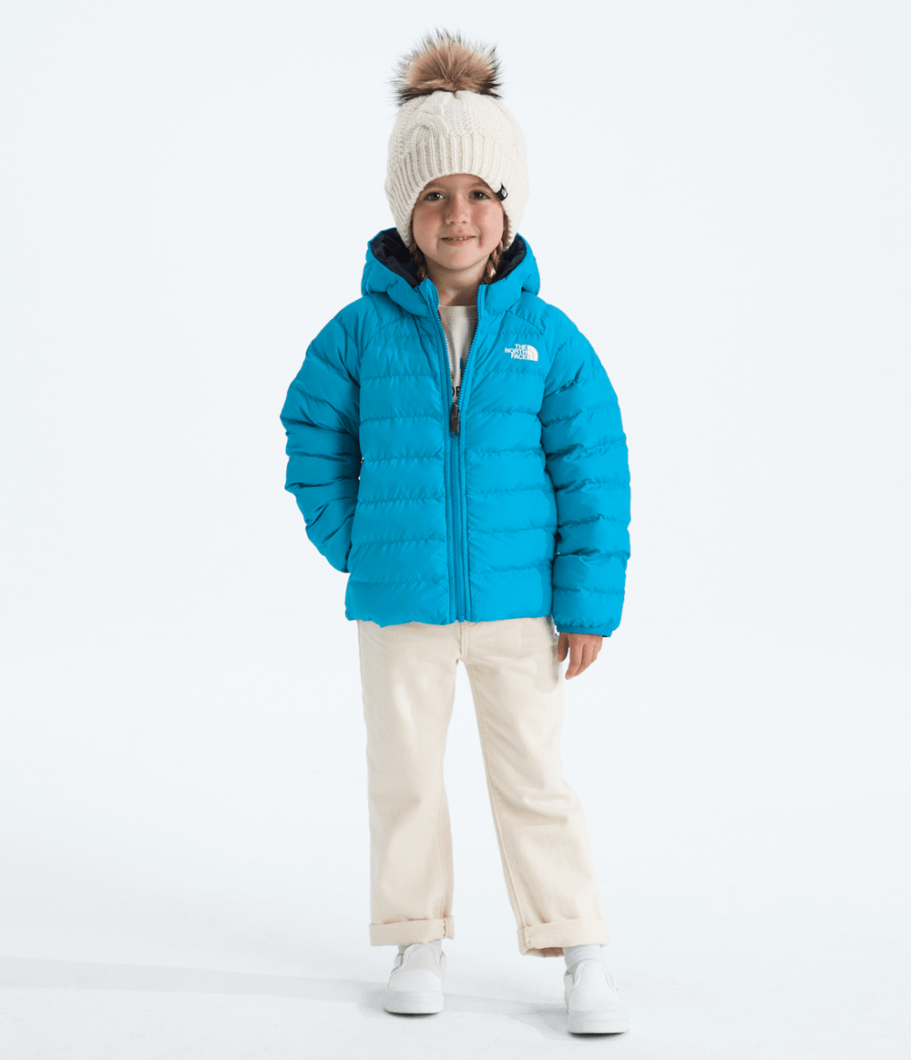 Kids’ Reversible Perrito Hooded Jacket Meridian Blue