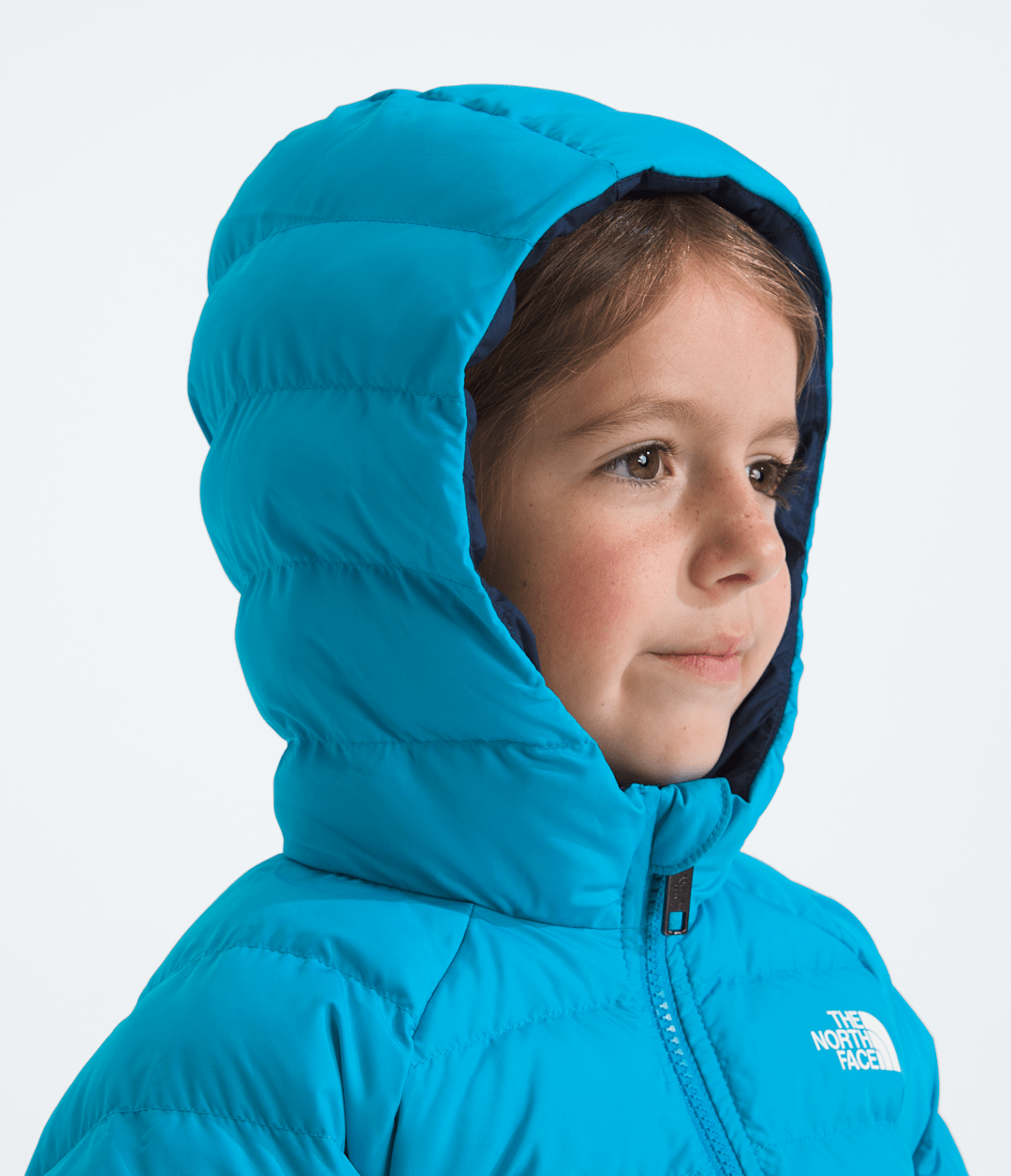 Kids’ Reversible Perrito Hooded Jacket Meridian Blue