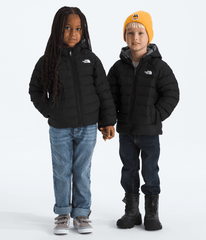 Kids’ Reversible Perrito Hooded Jacket TNF Black/Smoked Pearl