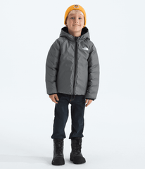 Kids’ Reversible Perrito Hooded Jacket TNF Black/Smoked Pearl