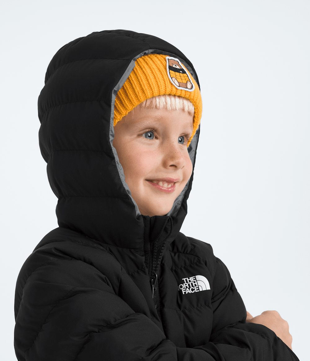 Kids’ Reversible Perrito Hooded Jacket TNF Black/Smoked Pearl