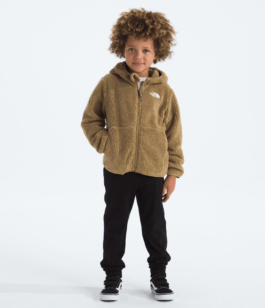 Kids’ Campshire Full-Zip Hoodie Teddy Brown