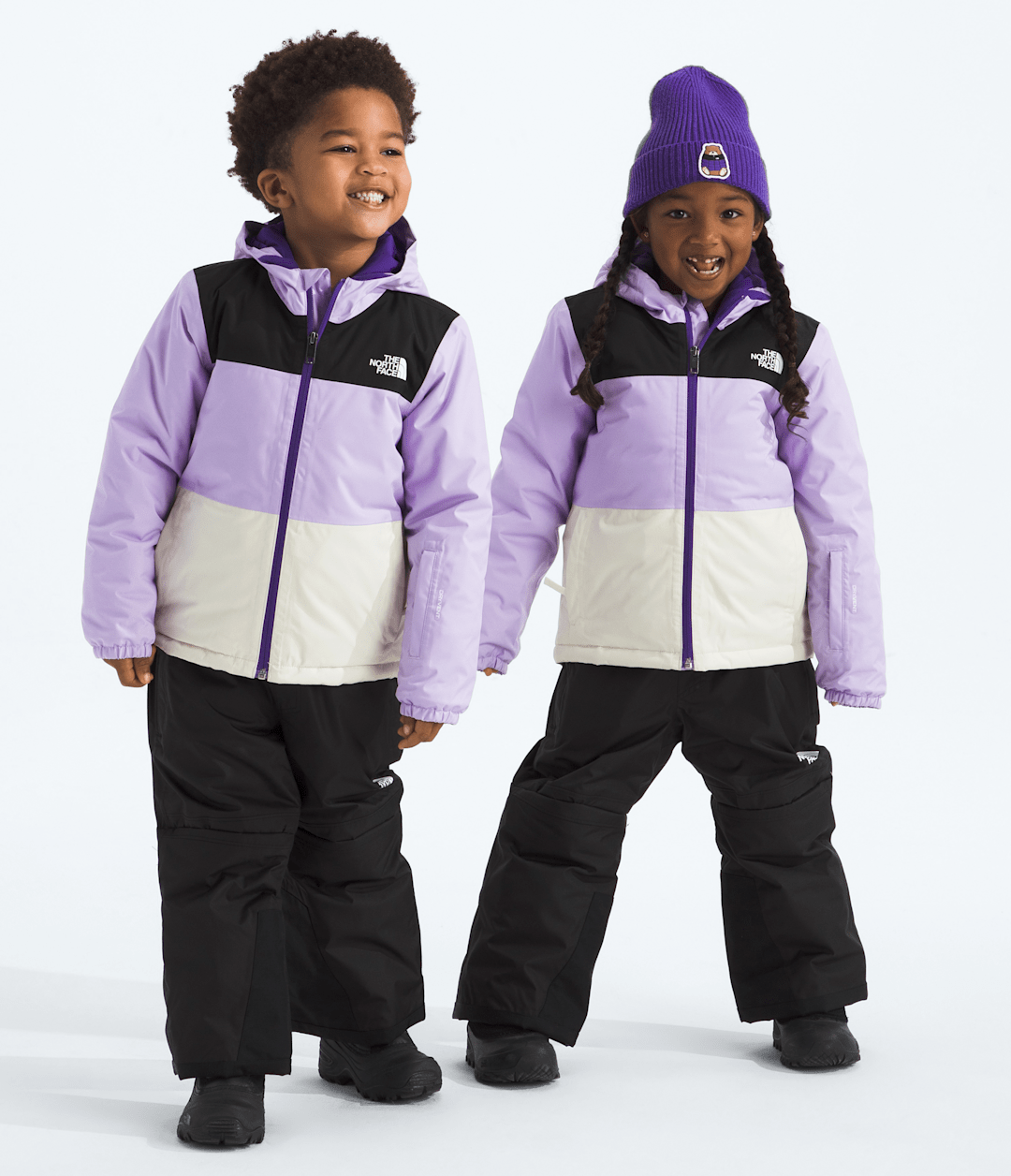 Kids’ Freedom Insulated Jacket Lite Lilac/White Dune