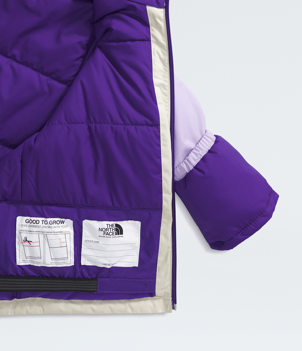 Kids’ Freedom Insulated Jacket Lite Lilac/White Dune