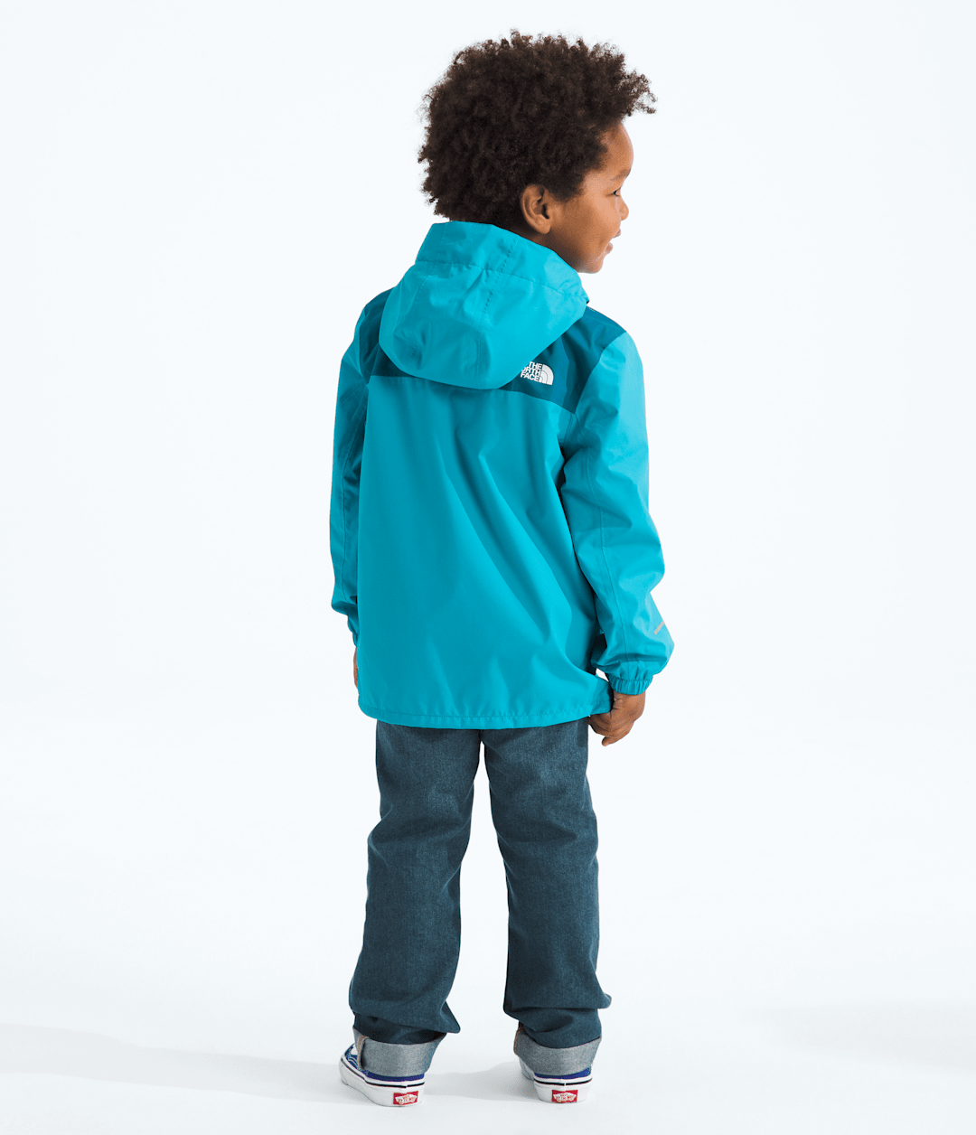 Kids’ Antora Rain Jacket Meridian Blue/Dusk Blue