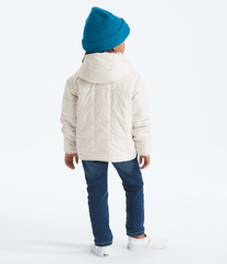 Girls’ Reversible Shasta Full-Zip Hooded Jacket White Dune