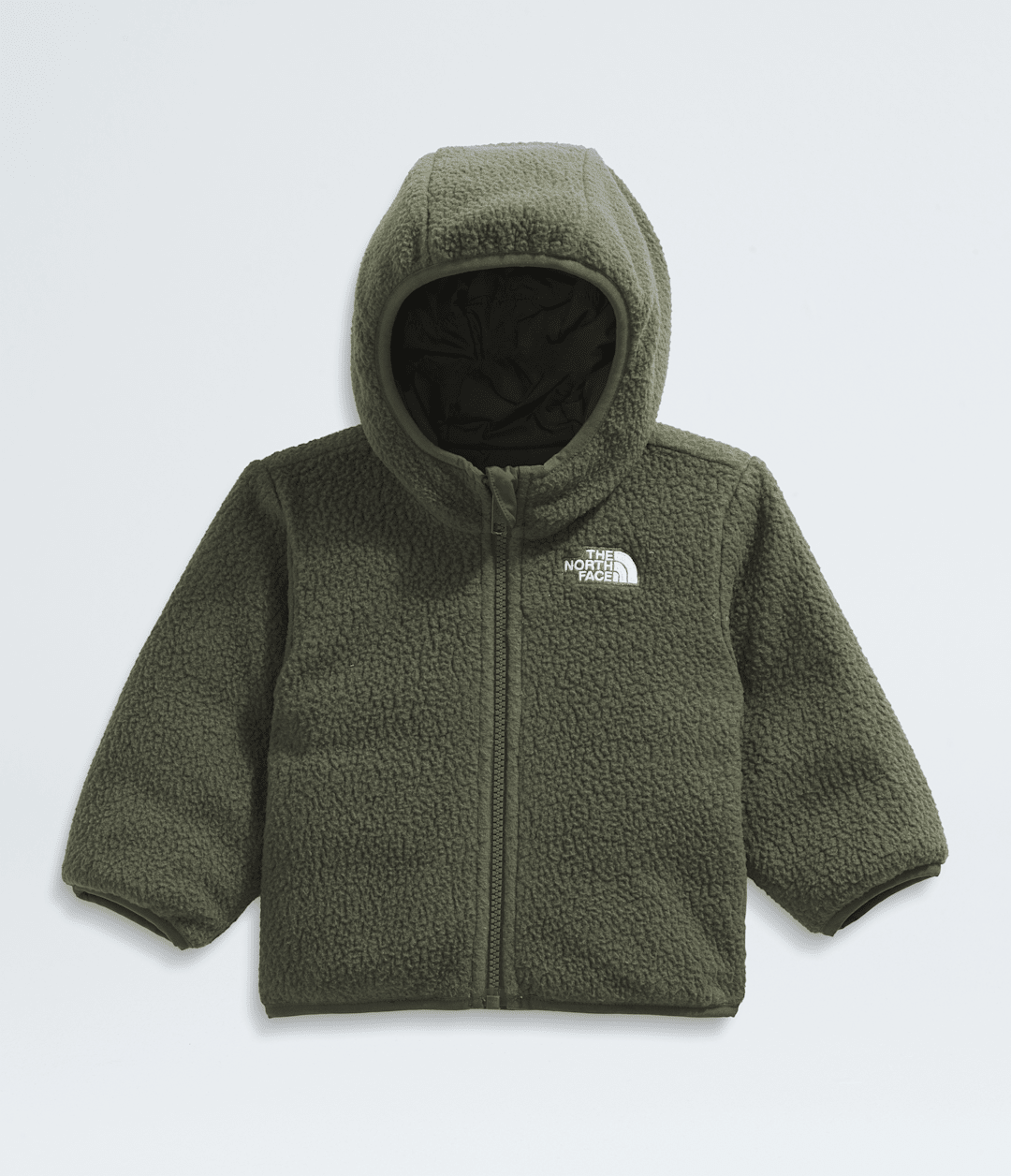 Baby Boys’ Reversible Shasta Full-Zip Hooded Jacket Slate Moss/New Taupe Green