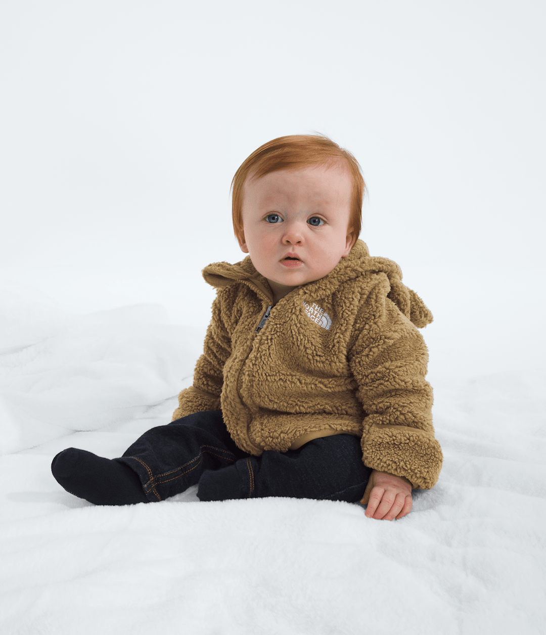 Baby Campshire Full-Zip Hoodie Teddy Brown