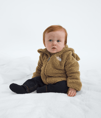 Baby Campshire Full-Zip Hoodie Teddy Brown