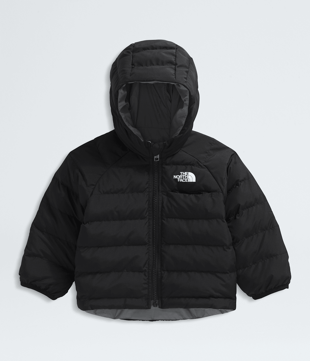 Baby Reversible Perrito Hooded Jacket TNF Black/Smoked Pearl