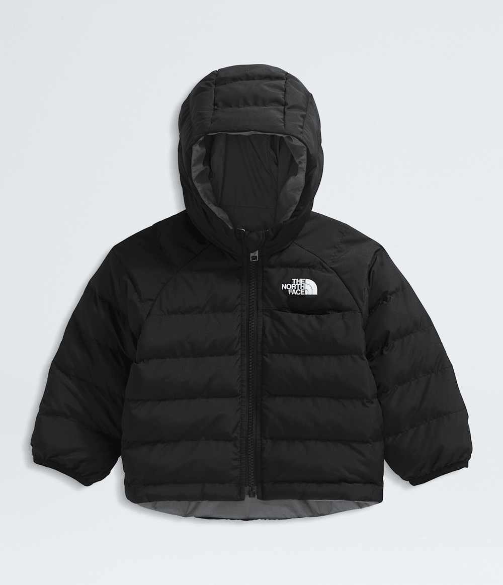 Baby Reversible Perrito Hooded Jacket TNF Black/Smoked Pearl