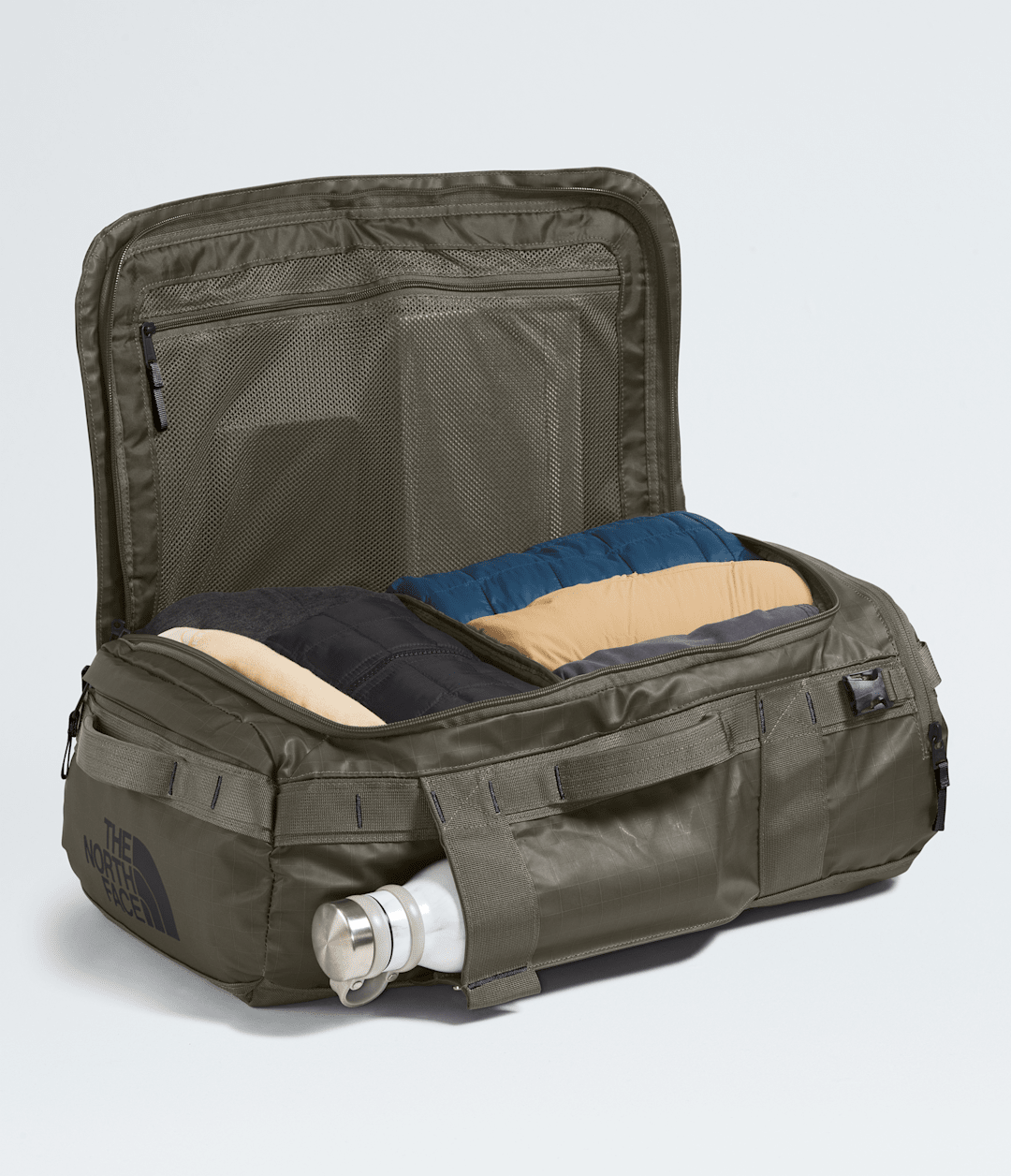 Base Camp Voyager Duffel—32L New Taupe Green/TNF Black