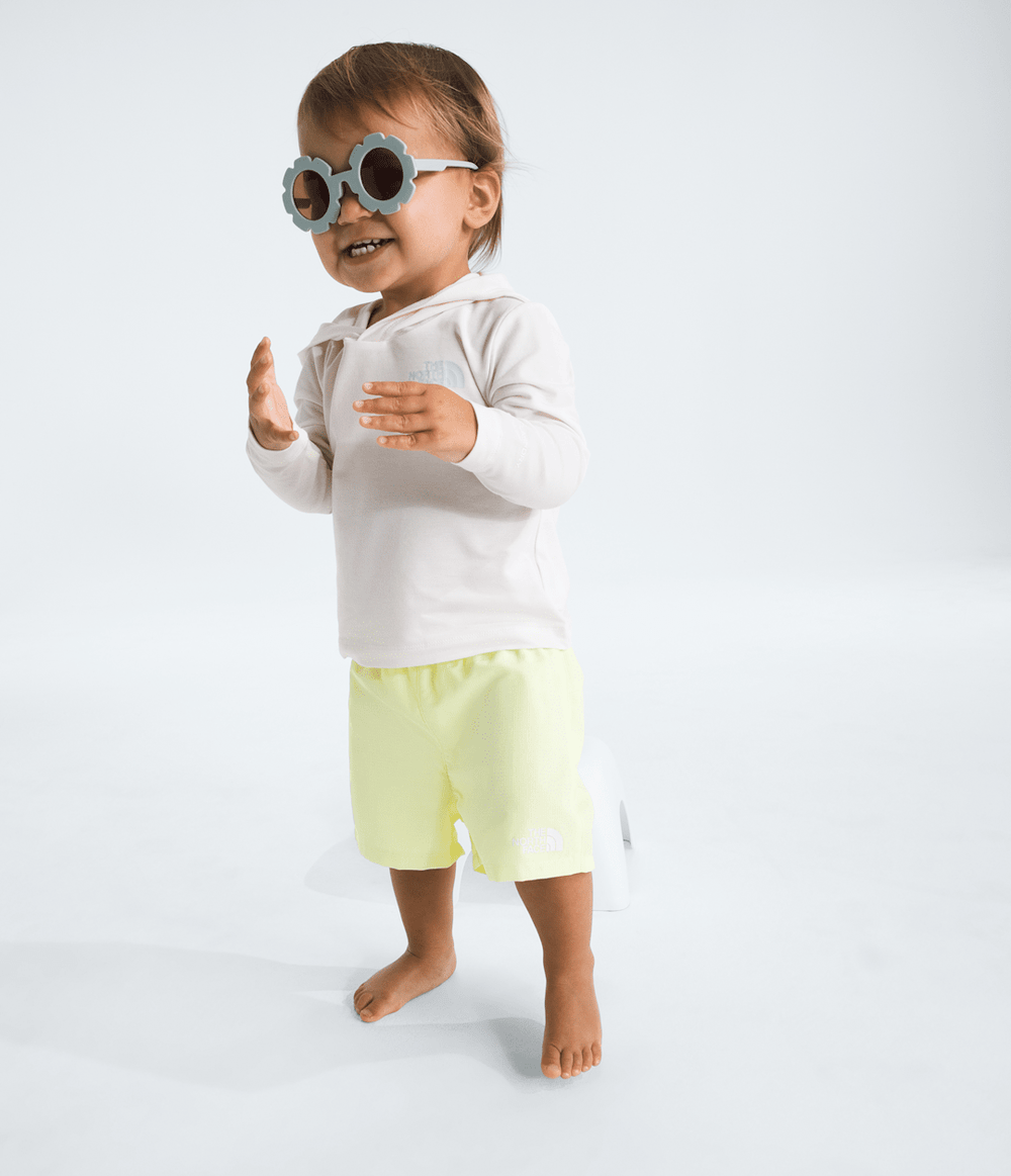 Baby Class V Shorts Lemon Mist Logo Weather Topo Phantom Print