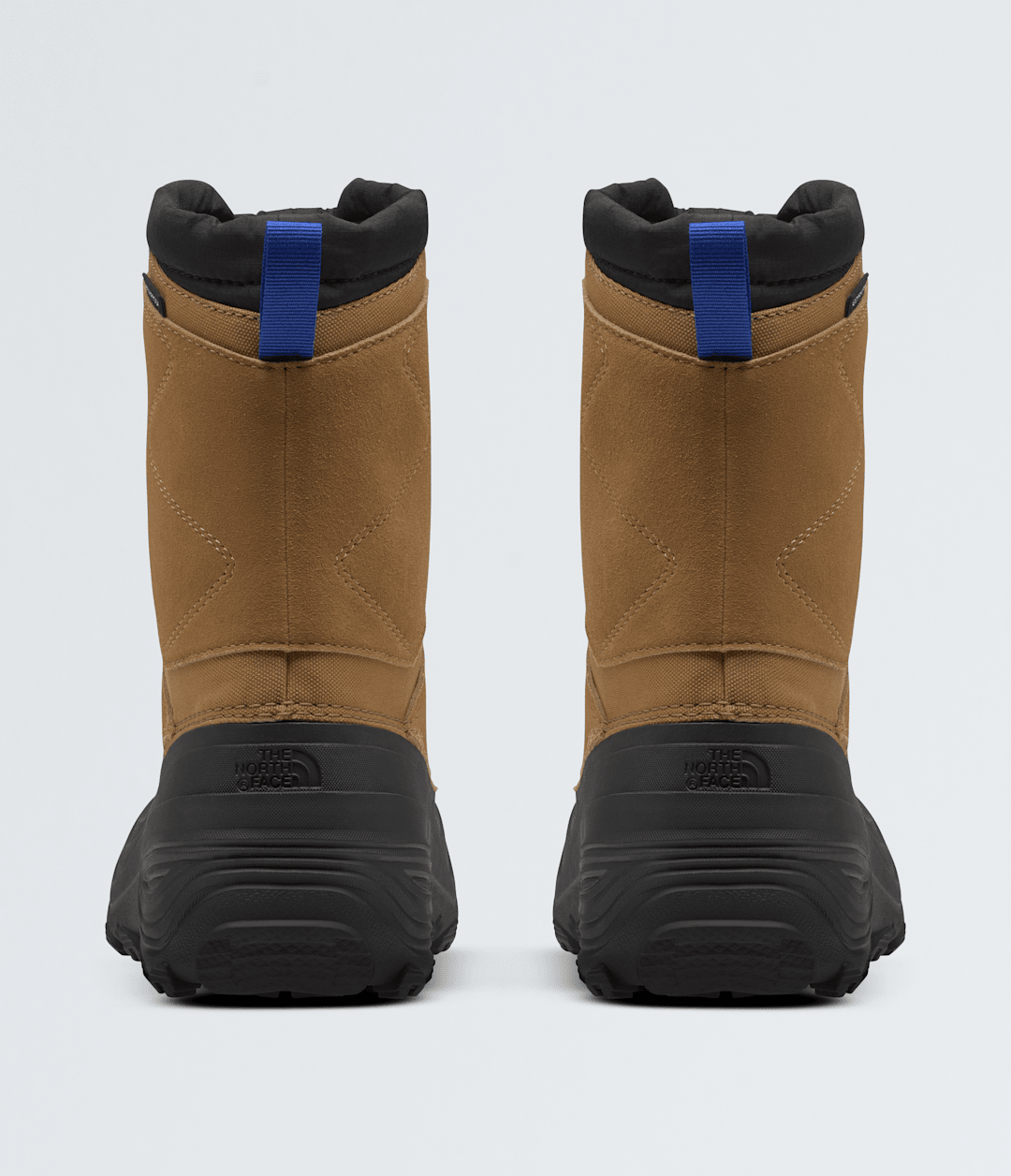 Youth Alpenglow V Waterproof Boots Utility Brown/TNF Blue