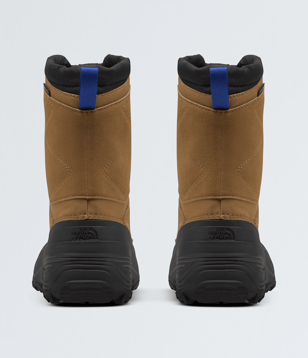 Youth Alpenglow V Waterproof Boots Utility Brown/TNF Blue