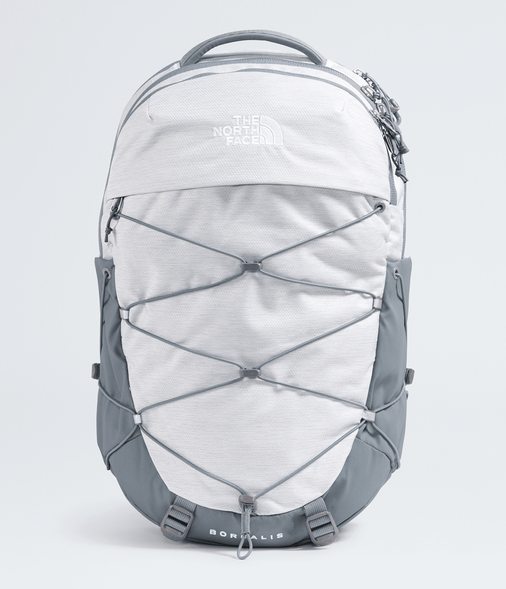 Women’s Borealis Backpack TNF White Metallic Melange/Mid Grey