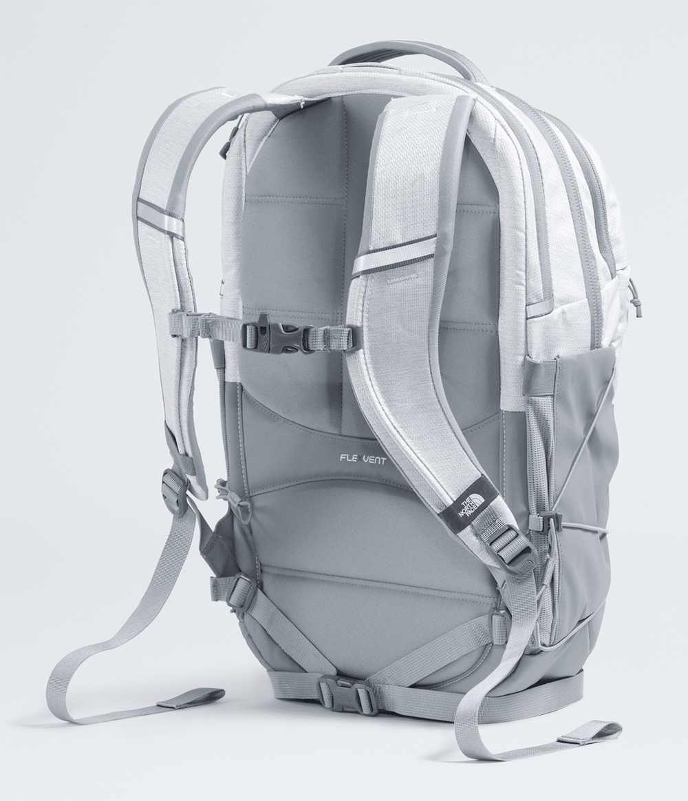 Women’s Borealis Backpack TNF White Metallic Melange/Mid Grey