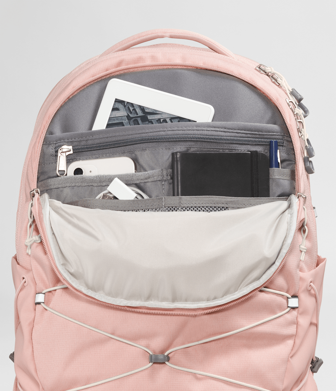 Women’s Borealis Backpack Pink Moss Dark Heather/Gardenia White