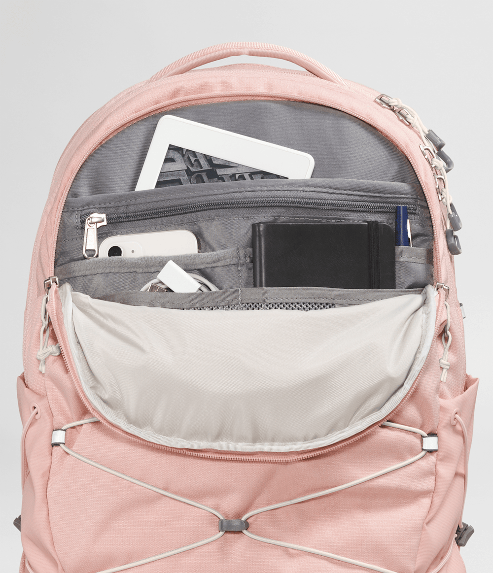 Women’s Borealis Backpack Pink Moss Dark Heather/Gardenia White
