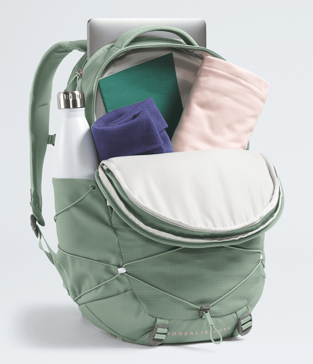 Women’s Borealis Luxe Backpack Slate Moss/Burnt Coral Metallic