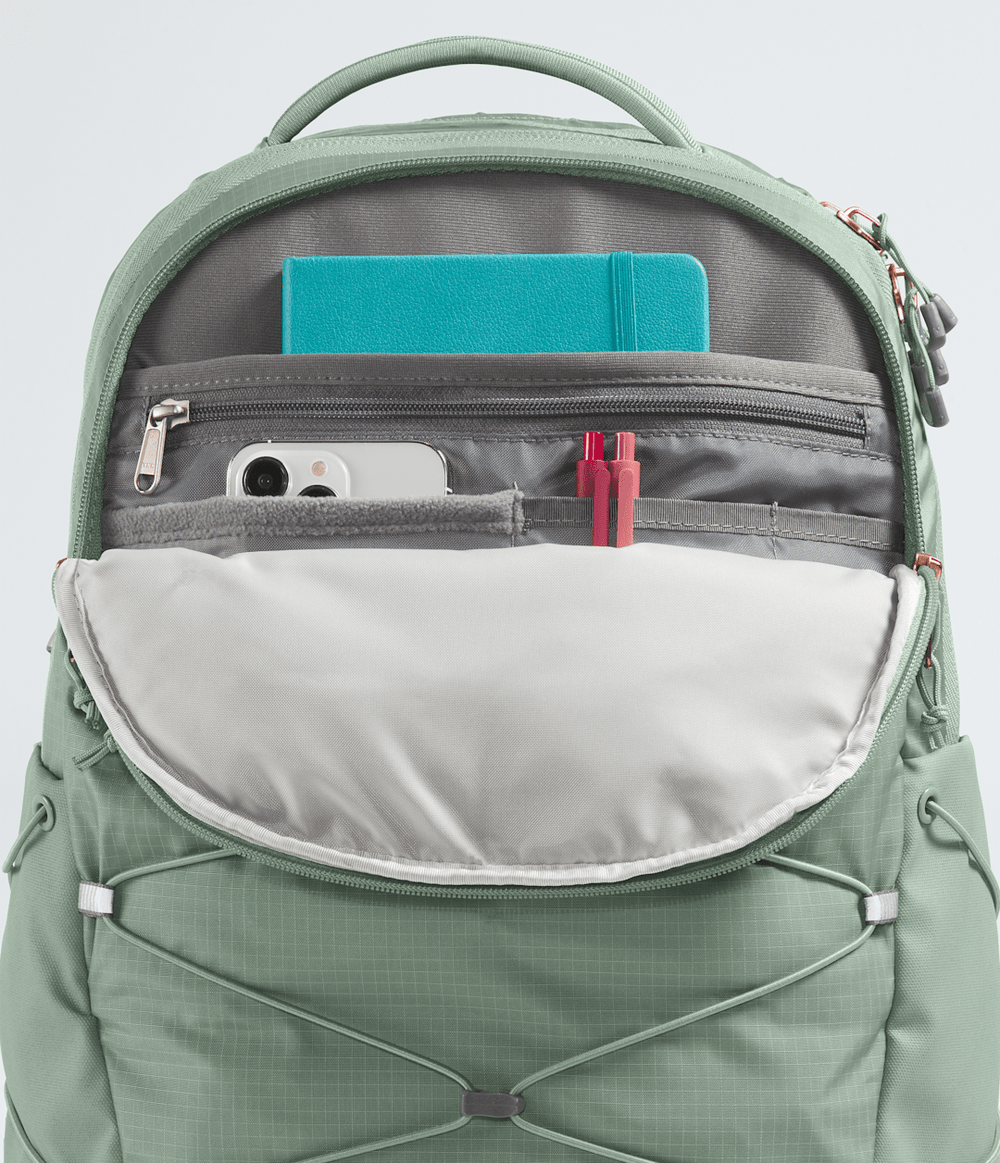 Women’s Borealis Luxe Backpack Slate Moss/Burnt Coral Metallic