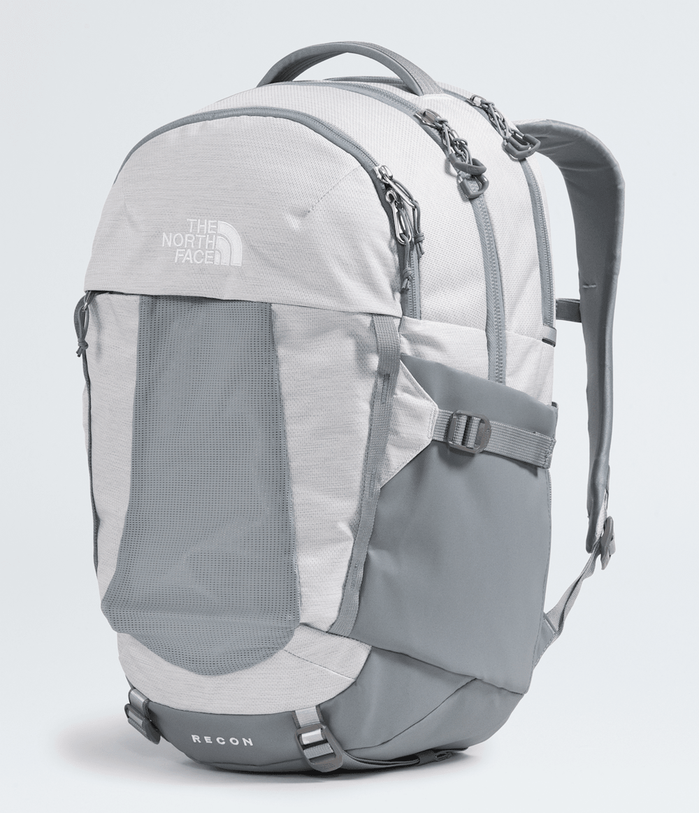 Women’s Recon Backpack TNF White Metallic Melange/Mid Grey