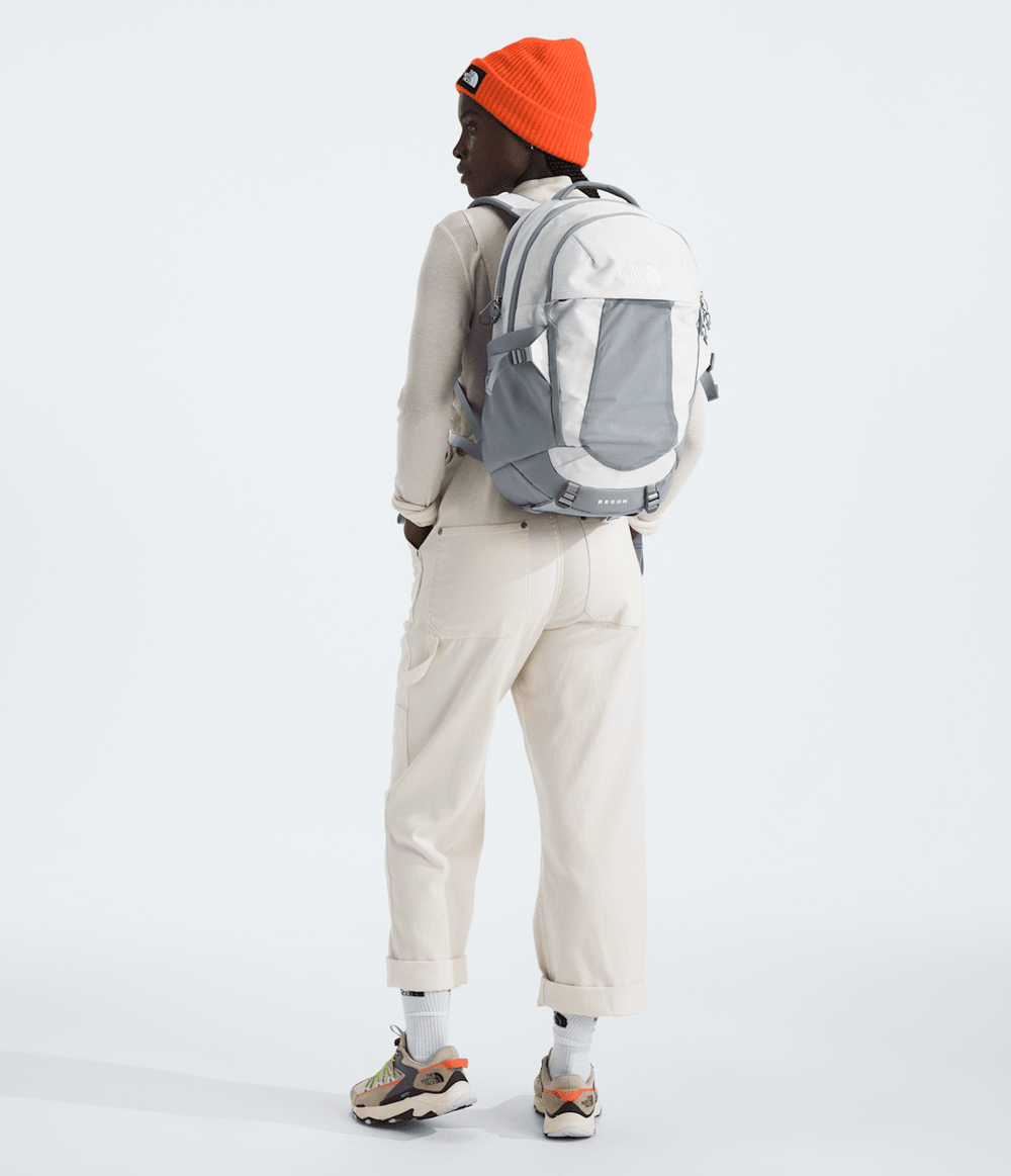 Women’s Recon Backpack TNF White Metallic Melange/Mid Grey