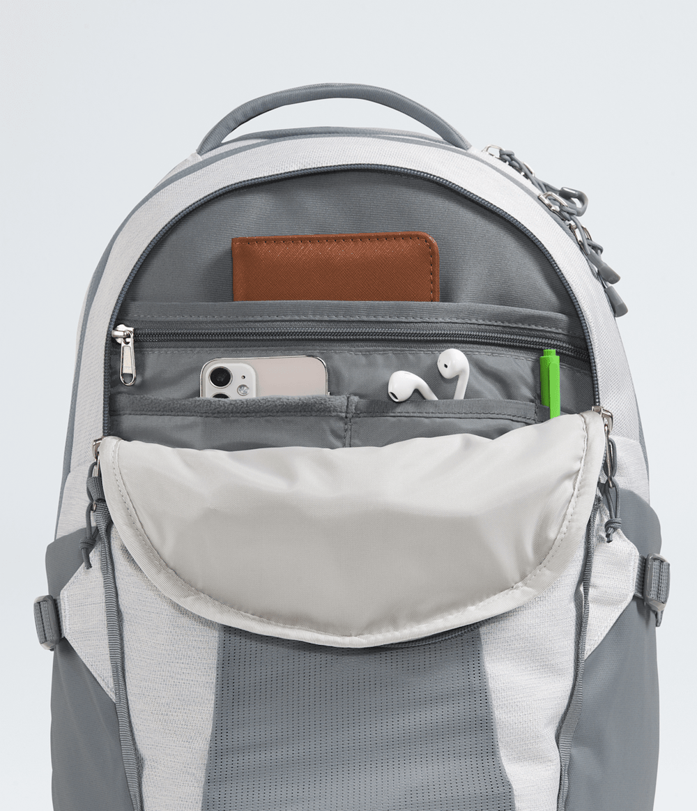 Women’s Recon Backpack TNF White Metallic Melange/Mid Grey