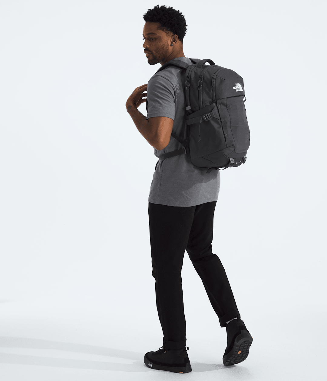 Recon Backpack Asphalt Grey Light Heather/TNF Black
