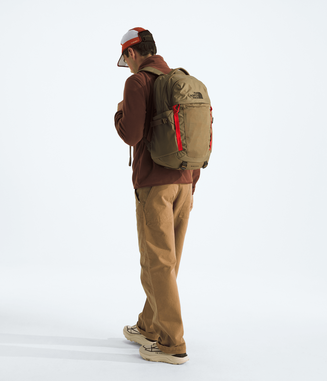 Recon Backpack Cedar-Lava Red